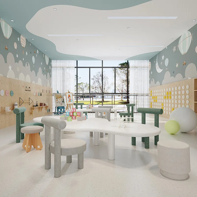 Детский набор для начальной школы стол детской комнаты стул маленькая