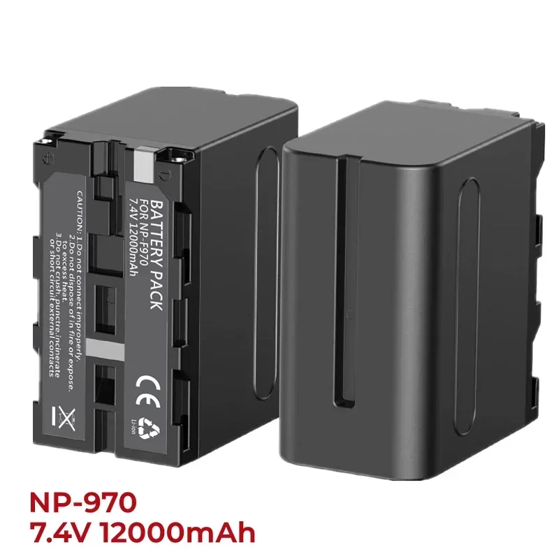 100% NP-F970 NP-F960 NP-F930 12000mah erди аккумуляторная батарея с sony NP-F950 DCR-VX2100 FDR-AX1 HDR-AX2000