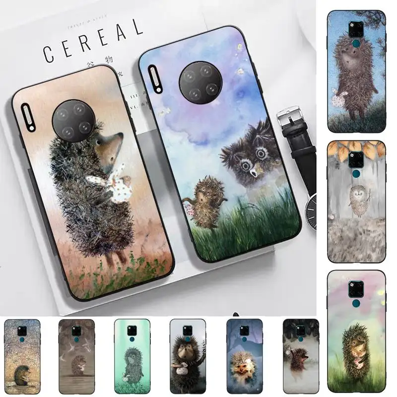 

bright Hedgehog in the Fog Phone Case for Huawei Mate 20 10 9 40 30 lite pro X Nova 2 3i 7se