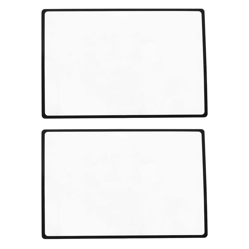 

BEST2X Reading Support Sheet Magnifier Magnifying Glass 3-Zoom Black