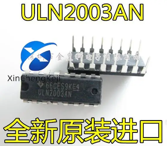 20 шт. Оригинальный Новый ULN2003AN ULN2003A DIP16 Высокая фотография Darlington