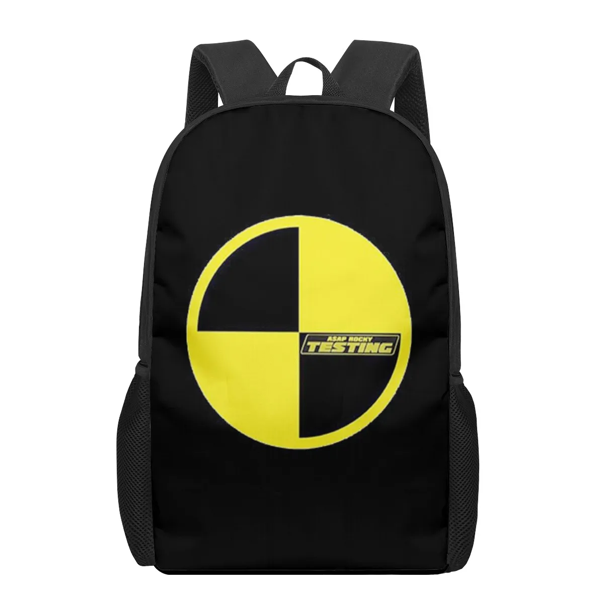 Asap Rocky Rapper TESTING  3D Print School Backpack for Boys Girls Teenager Kids Book Bag Casual Shoulder Bags 16Inch Satchel Mo