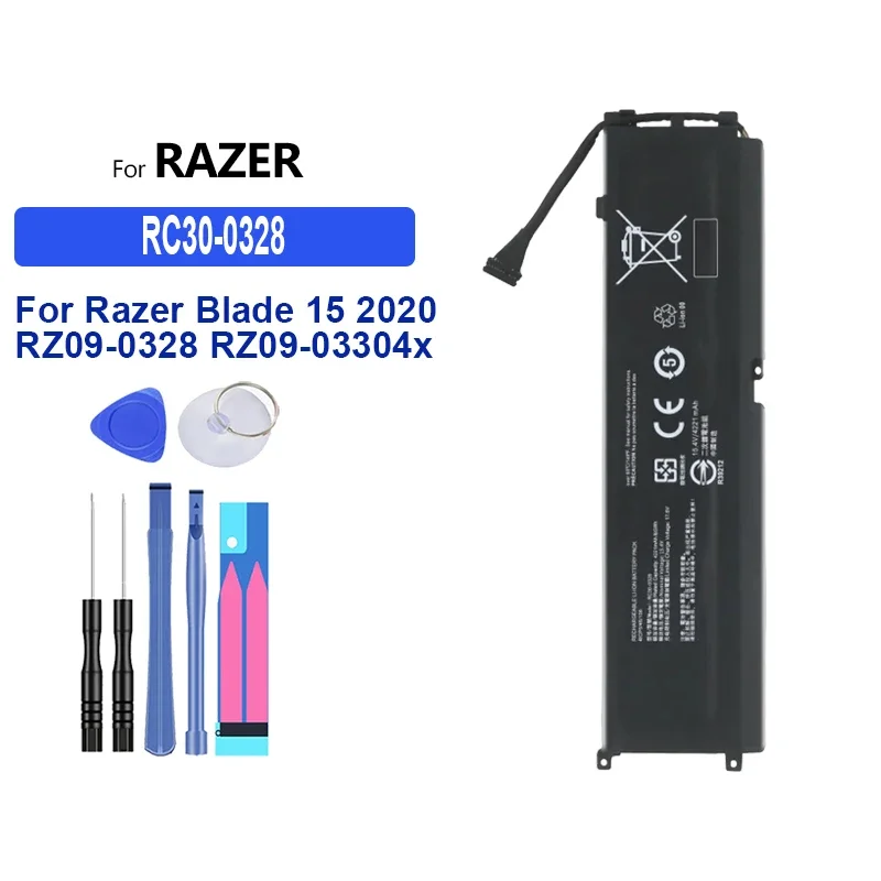 Портативный аккумулятор RC30-0328 4221 мАч для ноутбука Razer Blade 15 2020 RZ09-0328 RZ09-03304x RZ09-03305x