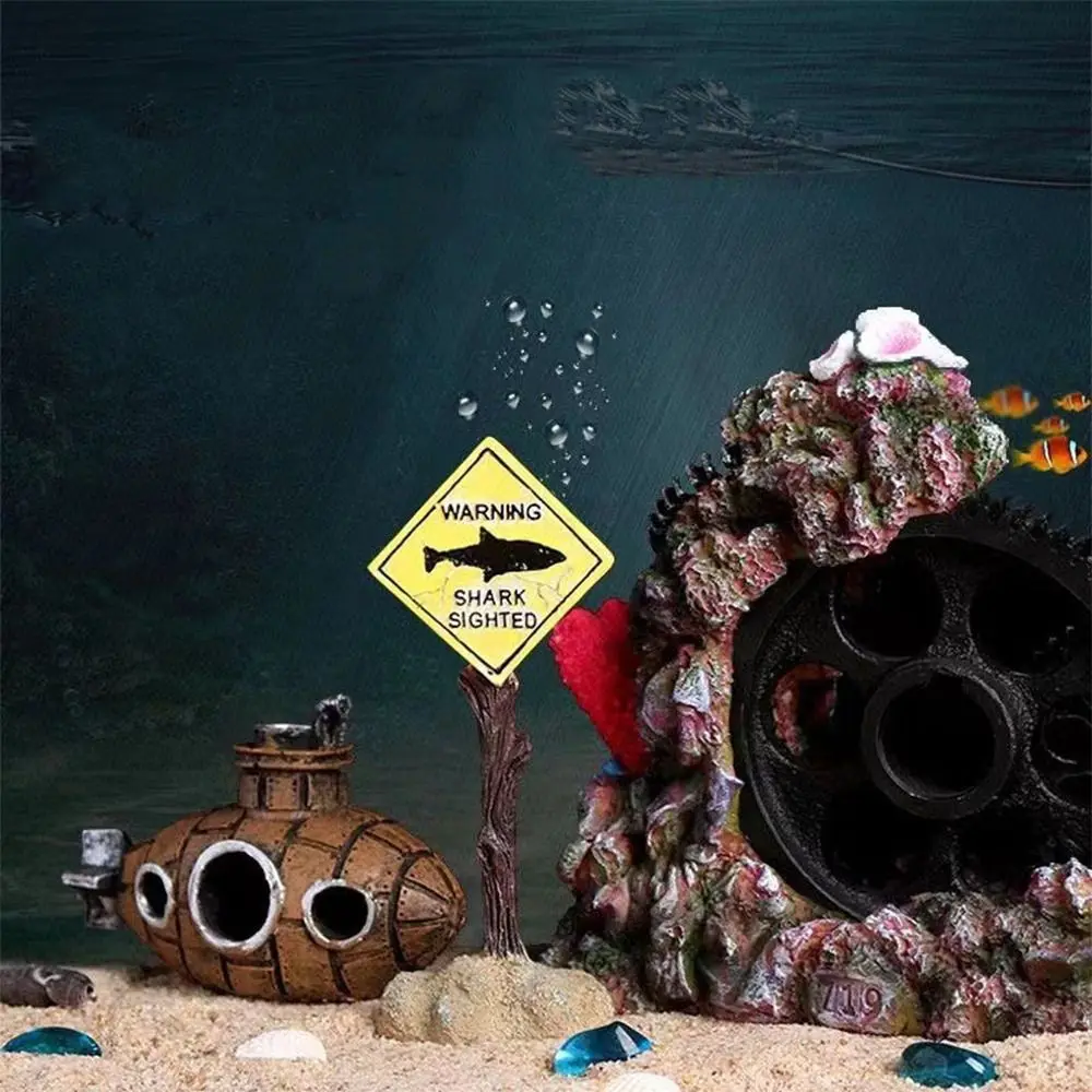 Украшение для аквариума из смолы