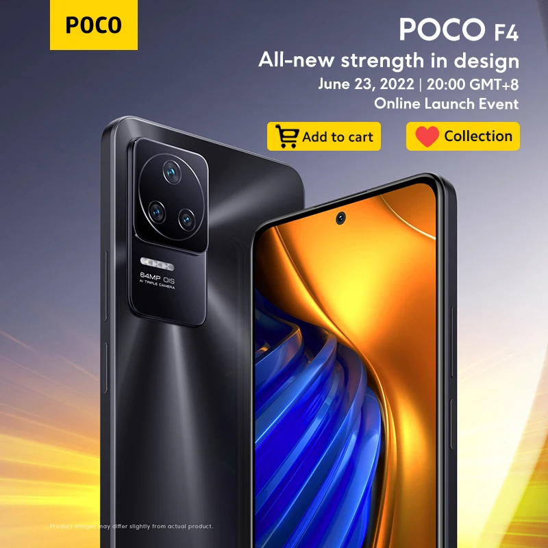  POCO F4 5G Смартфон Snapdragon 870 OIS 120 Гц AMOLED дисплей 67 Вт турбо зарядка 