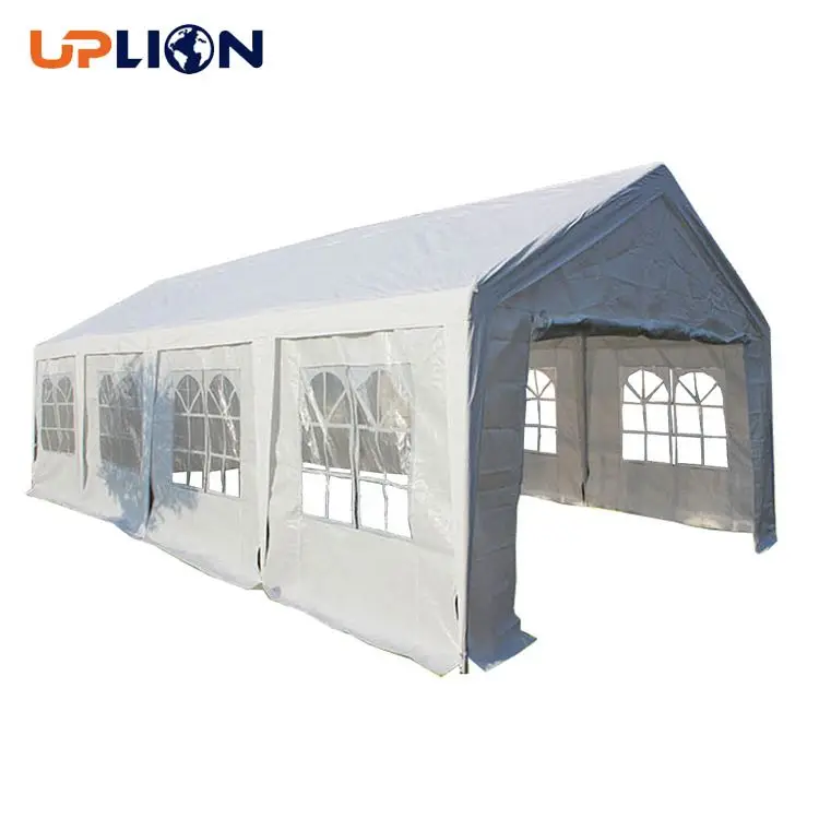 4X6M Другие размеры Pe Carport с окнами Сильная ветрозащитная водонепроницаемая