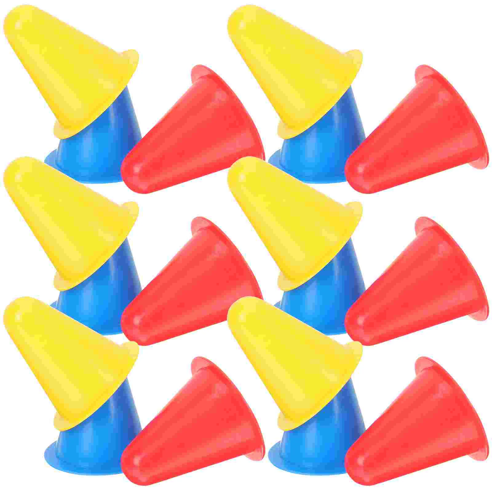 

Cones Training Cone Mini Soccer Football Sports Marker Agility Skating Skater Slalom Athletic Roadblock Dog Drills Supplies