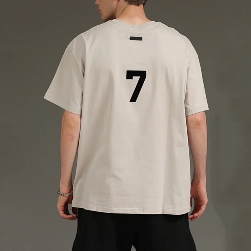 

Summer men running basketball training loose large size casual T-shirt Gymbodybuilding sports fashion trend clothing short sleev