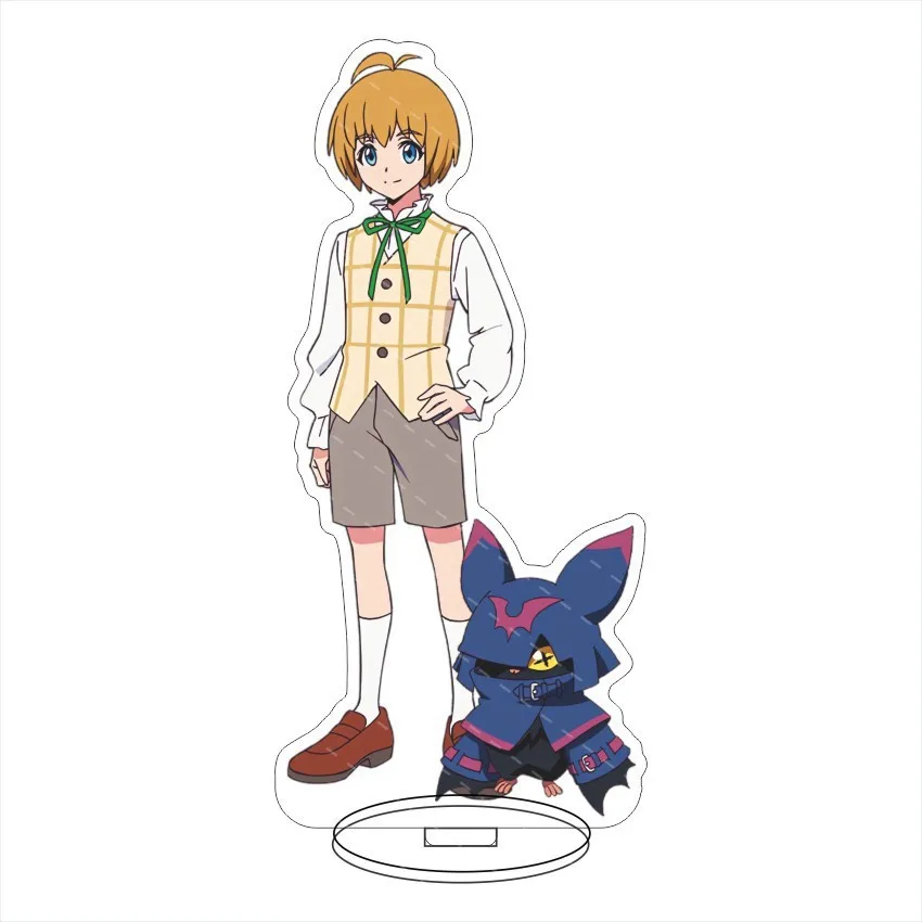 Фото Digimon Beatbreak 15 см акриловая подставка-Tomorou Tenma декор для стола на Рождество/день рождения, коллекционный подарок для аниме №4