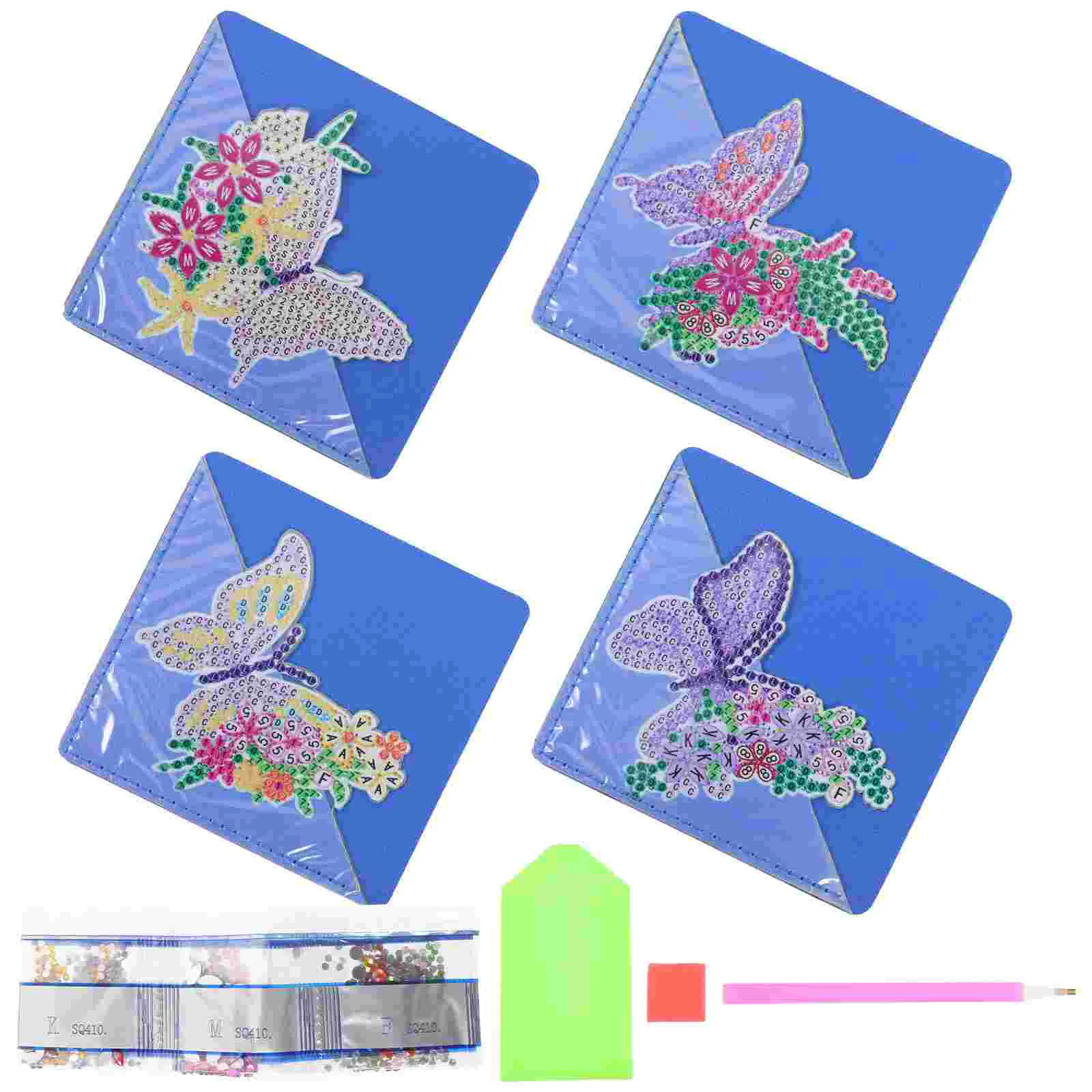 

1 Set Diamond Painting Bookmarks Diamond Corner Book Marks Page Corner Bookmarks