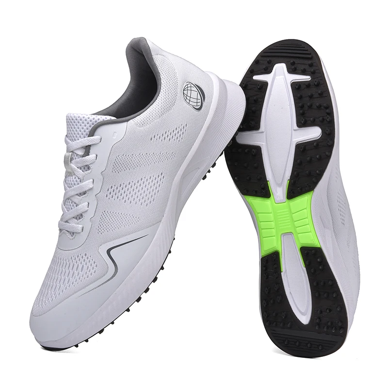 Professional Men Golf Shoes Breathable Golfer Footwear Outdoor Golfing Sport Sneakers Male Athletic Training Golf Shoes 36-47