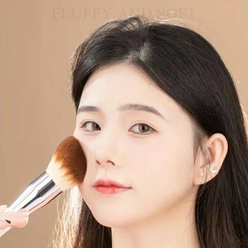 Большая пудра основа для макияжа румяна мягкие пушистые инструменты кисть пудры