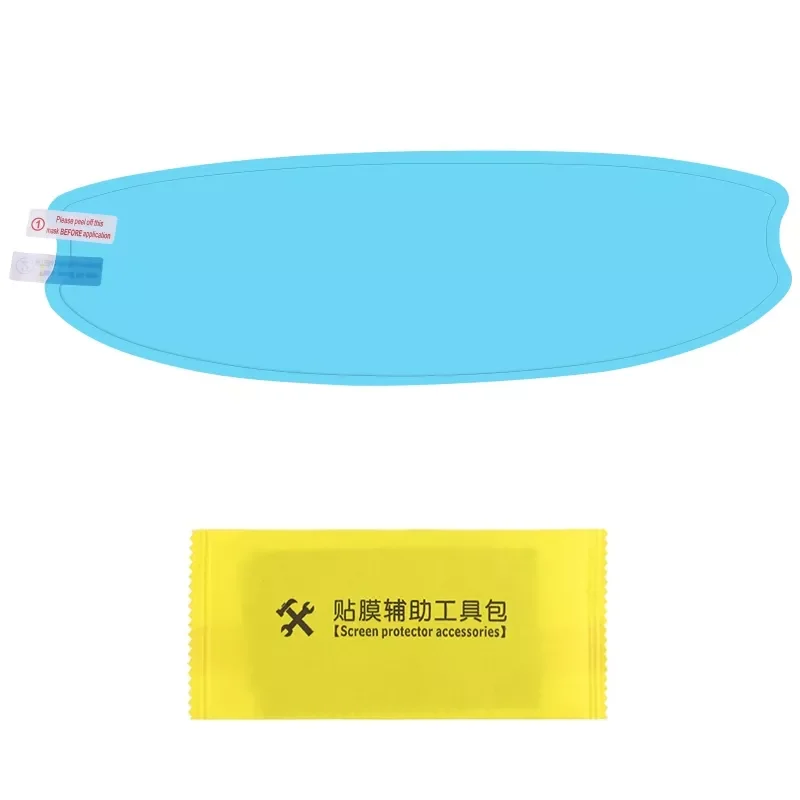 

Motorcycle Anti-Fog Lens Stickers Waterproof Rainproof Clear Patch Film Sun Visor Screen Shield for K3 K4 AX8 LS2 HJC MT
