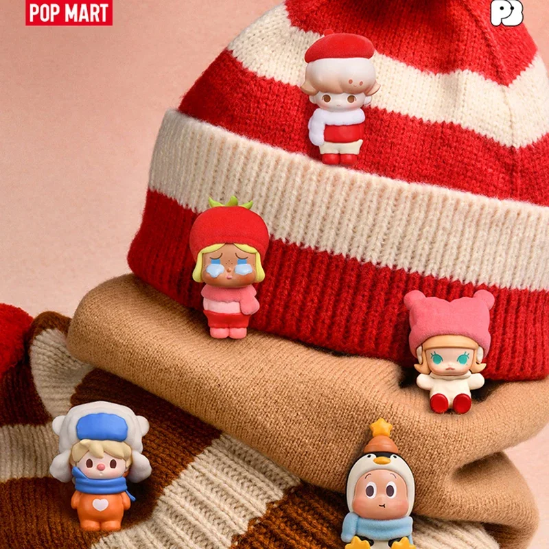 Фото POPMART POP BEAN Fluffy Cozy Series Мини-кукла Натуральная слепая коробка Mystery Box Guess Bag Игрушки Кукла Симпатичная аниме-фигурка Настольный компьютер №4