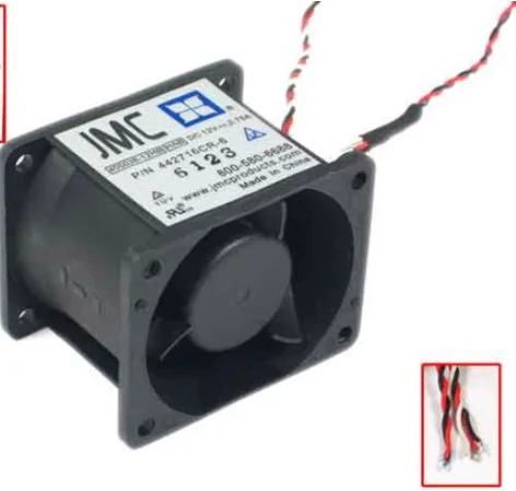 JMC / DaTech 405032-12HB DC 12 В 0.44A 40x50x32 мм 6-проводной Вентилятор охлаждения сервера