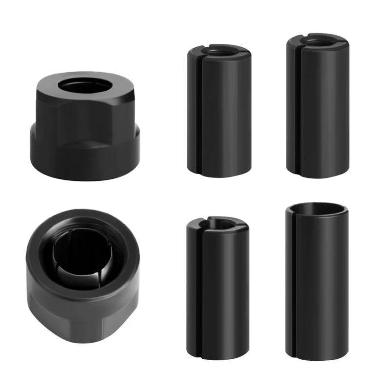 

12mm Screw Nut 6/8/10/6.35mm Collect Electric Router Milling Cutter Accessories Engraving Machine Chuck Nut Easy to Use