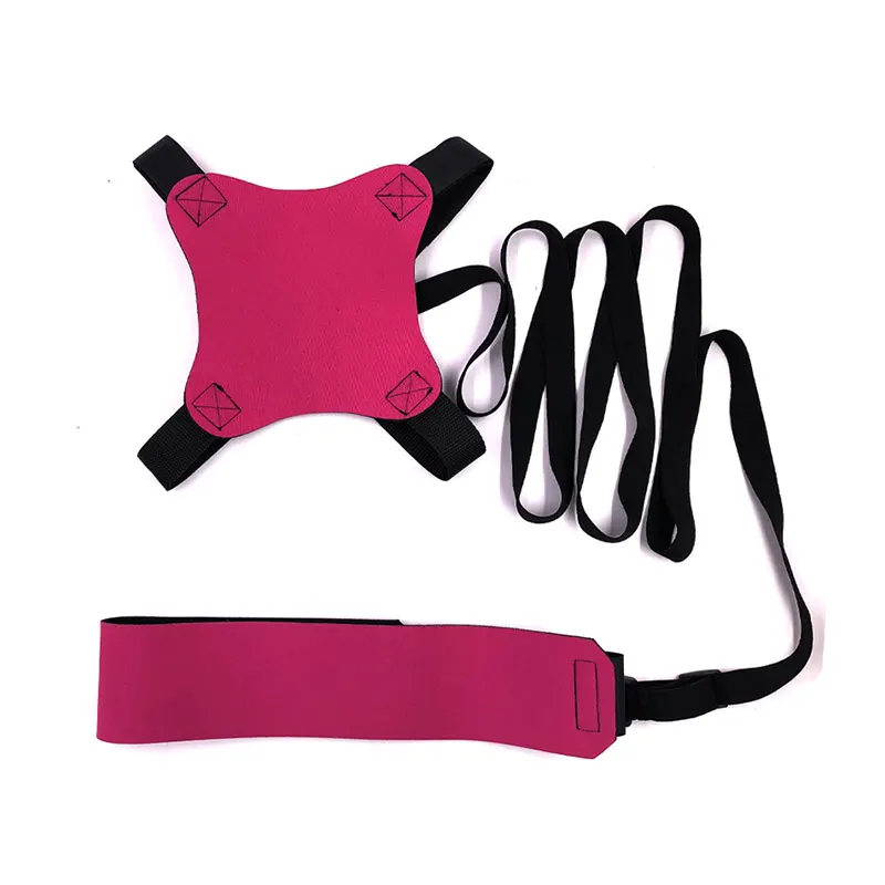 

Volleyball Trainer Training Device Practice Belt Train Tool Nylon Foldable Design Multipurpose Sporting Supplies