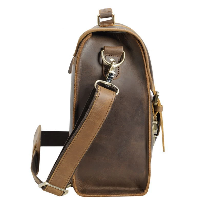 Новинка 2022 мужские портфели из натуральной кожи высокого качества воловьей