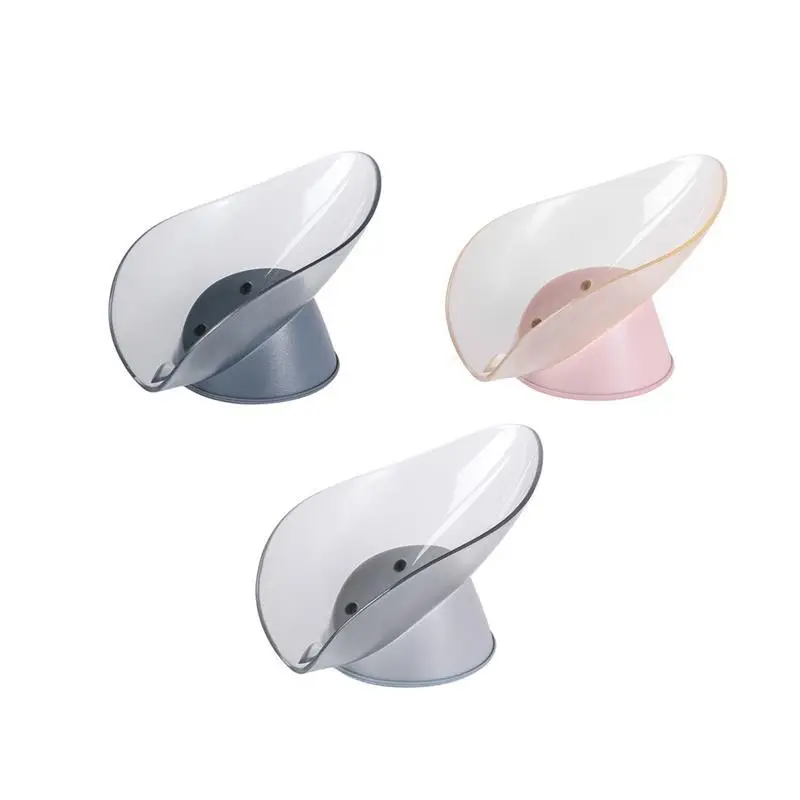 

Leaf Shape Soap Box Bathroom Soap Holder Dish Storage Plate Tray Bathroom Soap Holder Case Bathroom Supplies Bathroom Gadgets
