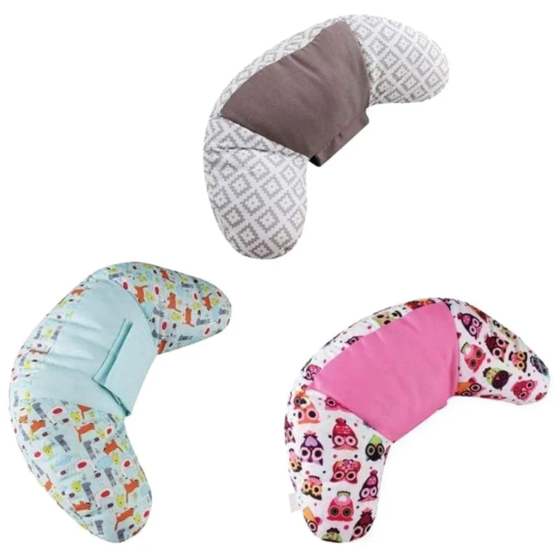 

Children Car Styling Neck Headrest Car Seat Belts Pillow Cushion Baby Seat Headrest Pad Shoulder Support Cushion Car Accessories