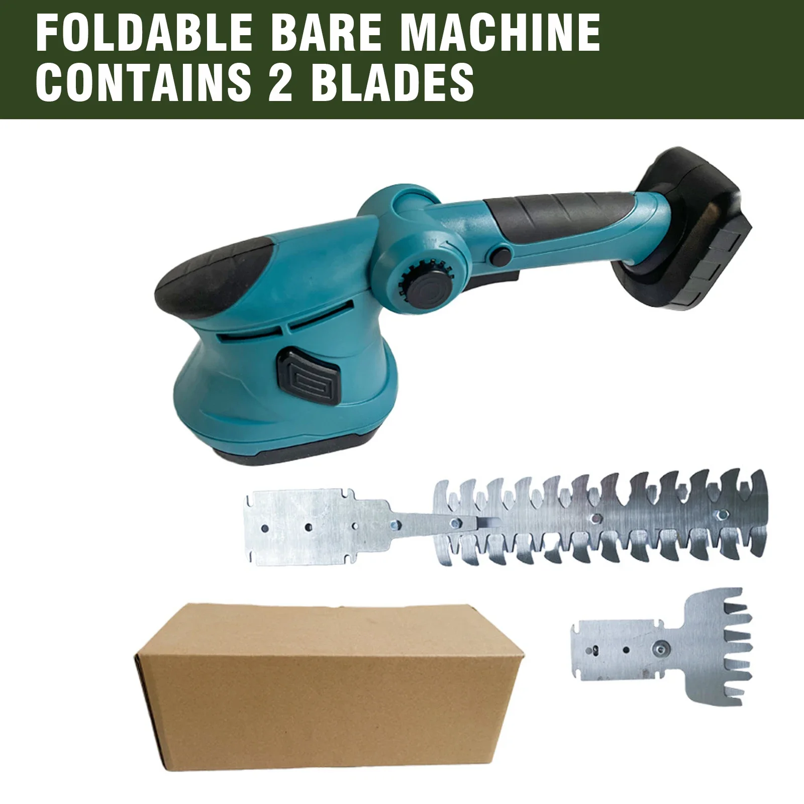 

NEWBEAT Электрический триммер для живой изгороди 2-в-1 18В