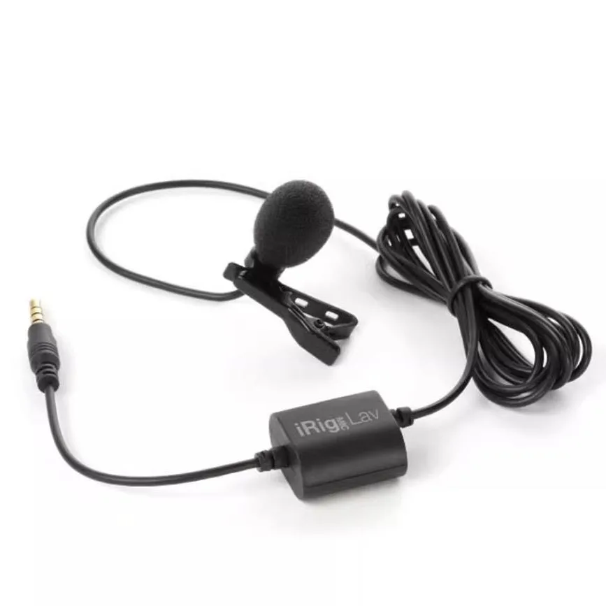 IK Multimedia iRig Mic Lav Профессиональный интервью голосовой нагрудный микрофон с зажимом для микрофона (art.: 3920ccc61b033) - 3920ccc61b033