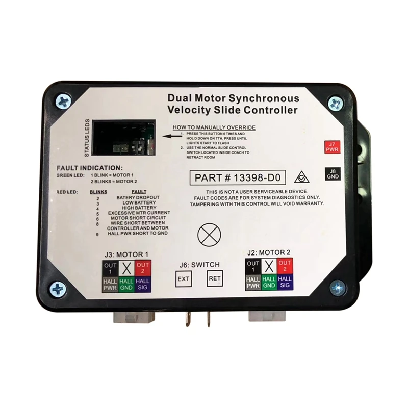 13398-DO двойной синхронный регулятор скорости слайда для контроллера V-Sync II Lippert In-Wall