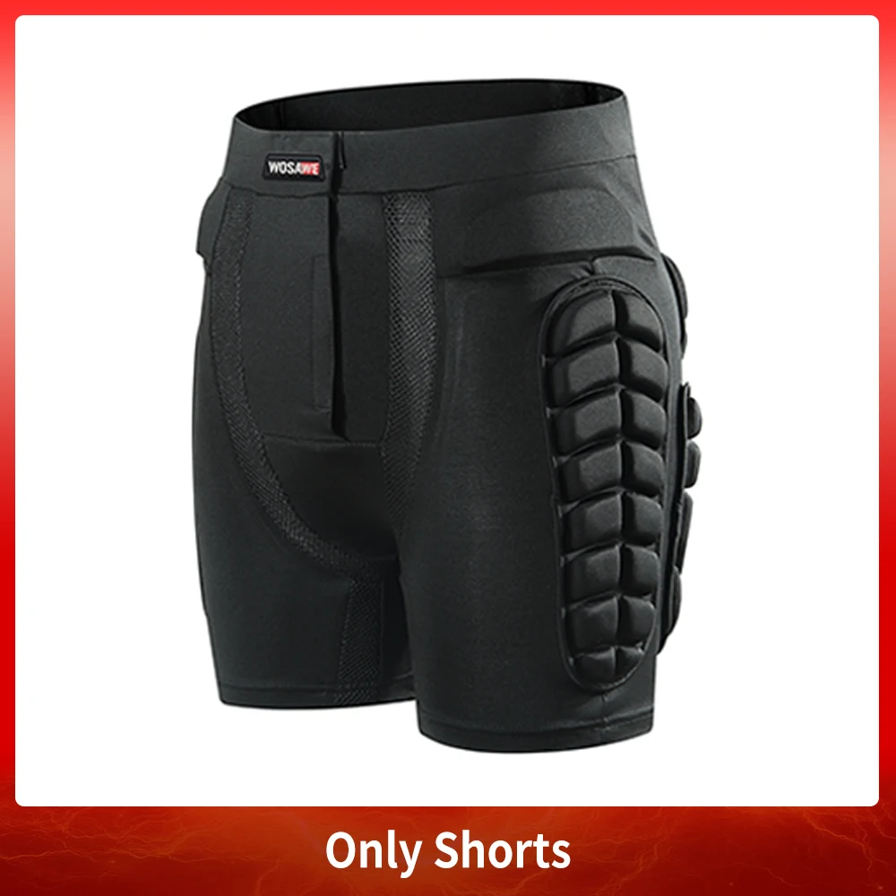 

Спортивные шорты WOSAWE для лыж и сноуборда с защитой бедер, зимние, дышащие, для мотокросса, с внутренними мягкими вставками