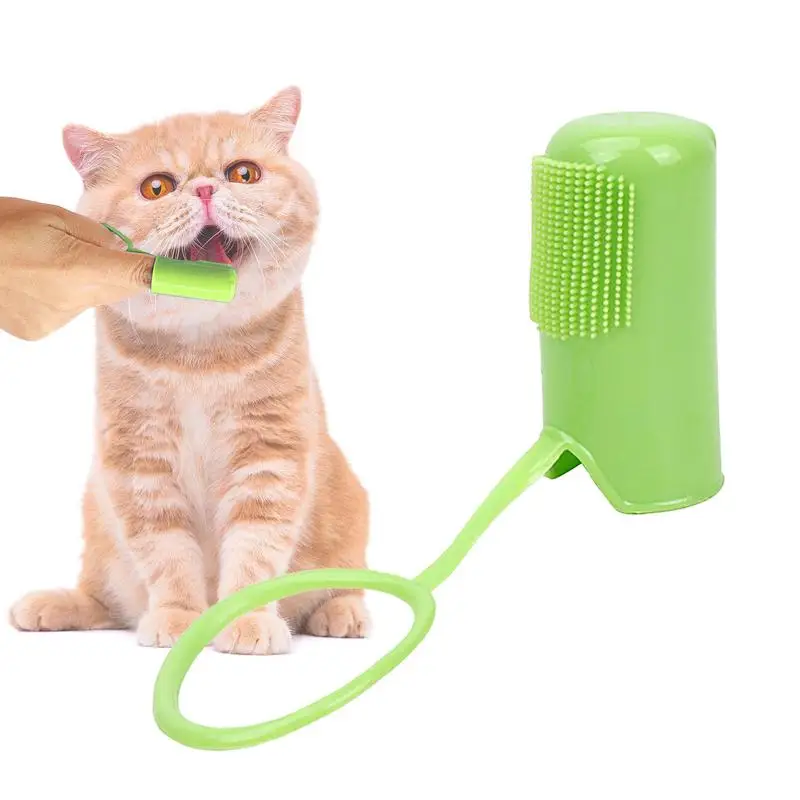 

Зубная щетка для домашних животных, зубная щетка с натяжными кольцами, для чистки зубов, для путешествий, для домашних питомцев