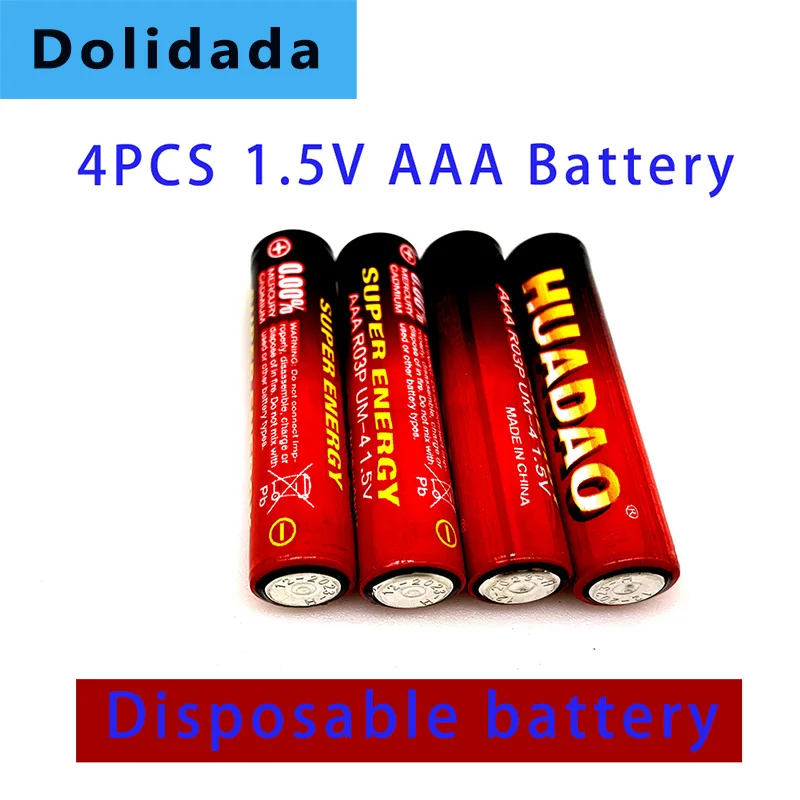 

Одноразовая батарея в AAA, углеродные безопасные сильные взрывозащищенные батареи 1 5 в вольт, без ртути, будильник, мышь, аккумулятор, аксессу...