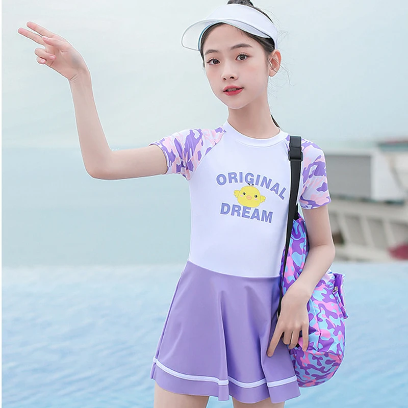Kids Waterproof Swimming Backpack Boys Girls Beach Swimming Pool Dry Wet Separation Storage Bag Adjustable Drawstring Sports Bag