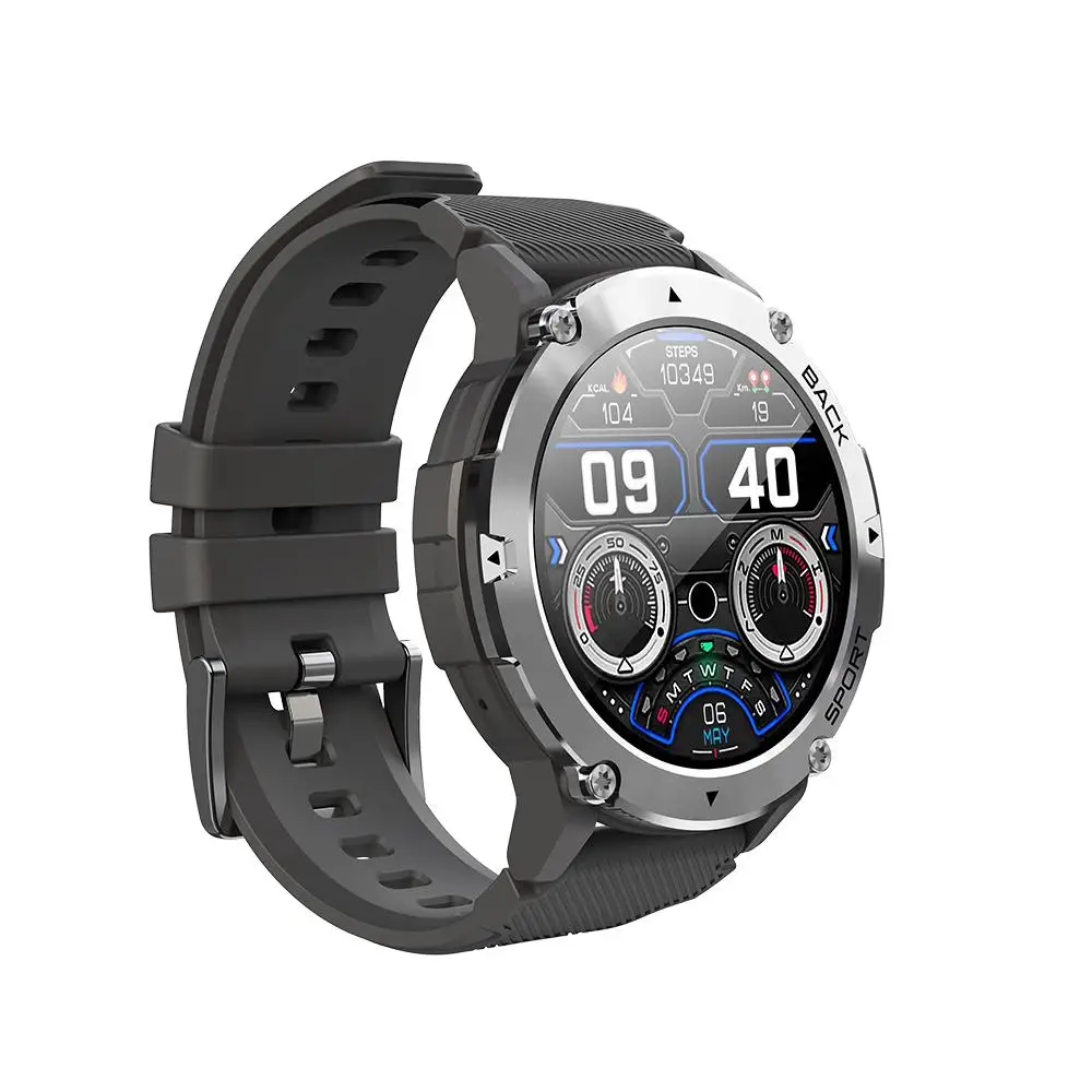 

Smart Watch 300mah Call Large Memory 15 Days Standby Health Monitoring For Android Ios Fitness Smartwatch 1.32-inch