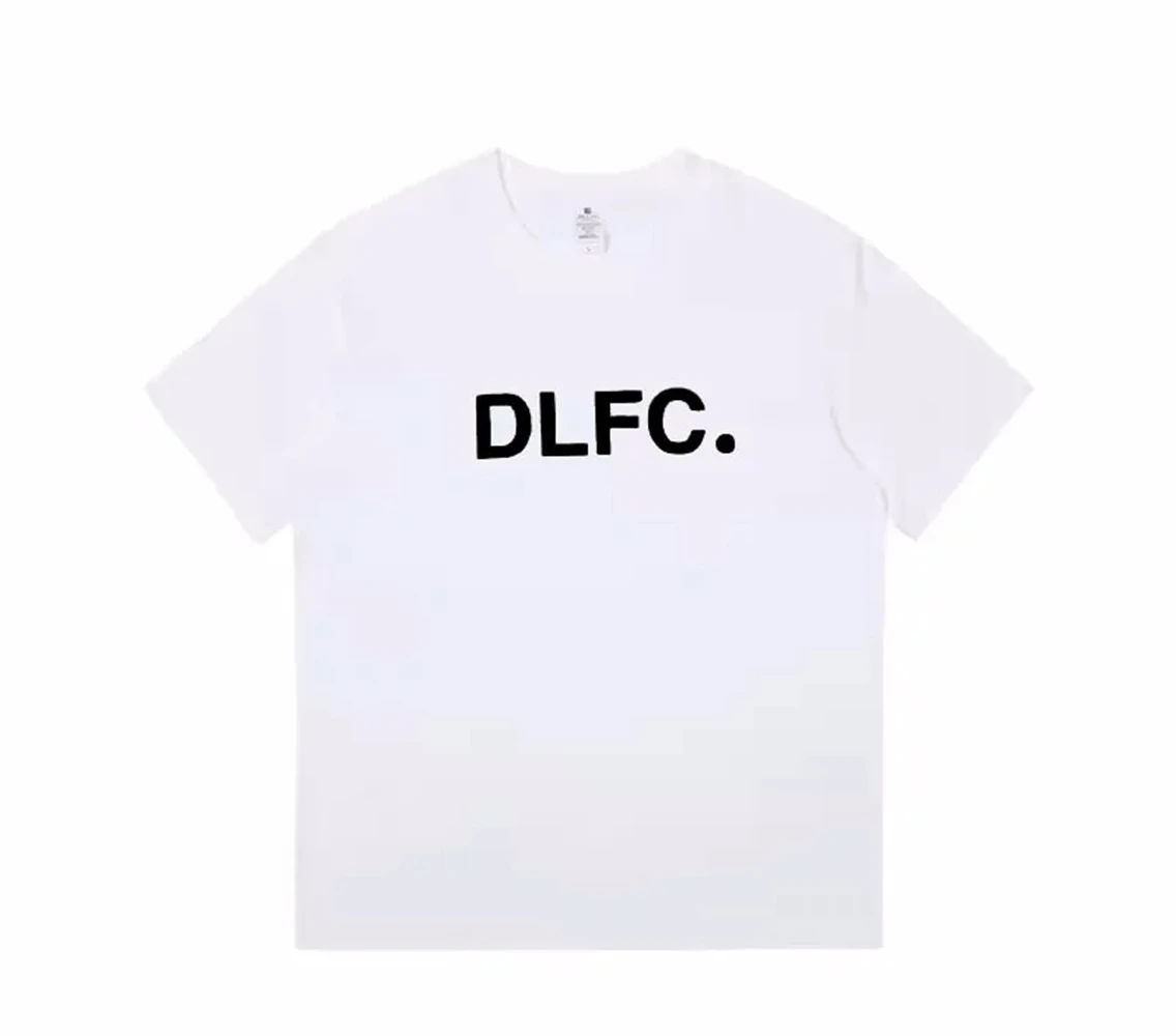 Dellafuente Унисекс Хлопковая Футболка Летняя С Коротким Рукавом DLFC В Стиле