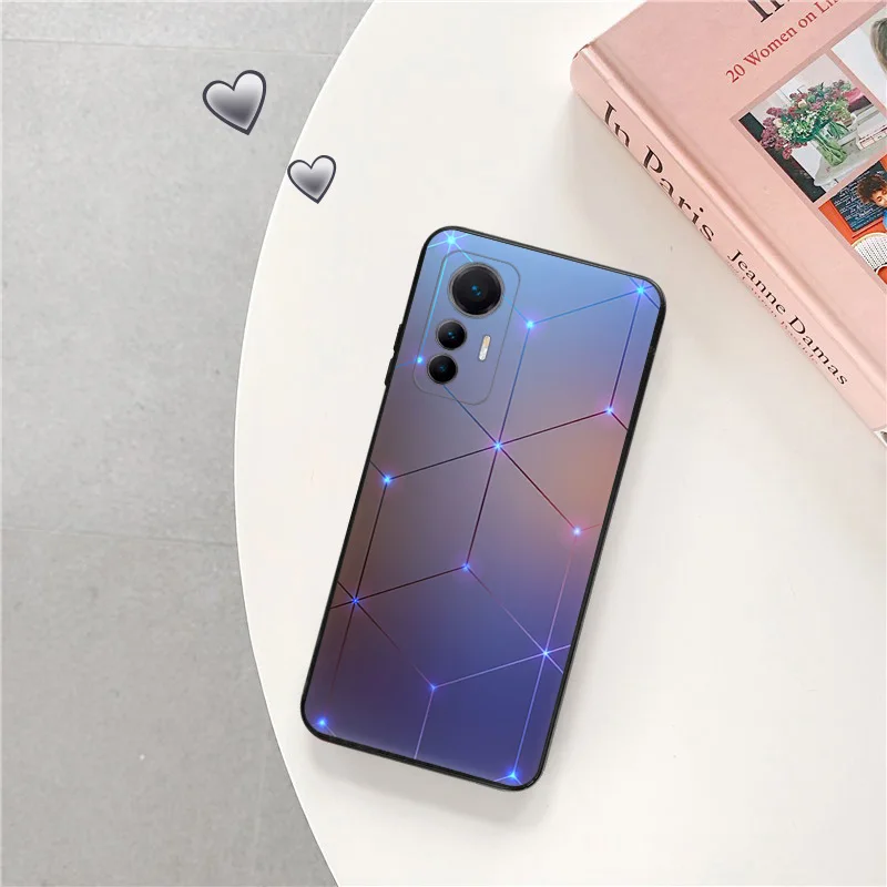 Abstract Starry Circle Triangle Soft Phone Cases For Redmi A1 10A 10C 11 Prime Note 12 Pro 11SE 11S 11E 11T 10 Lite 10S 5G Cover