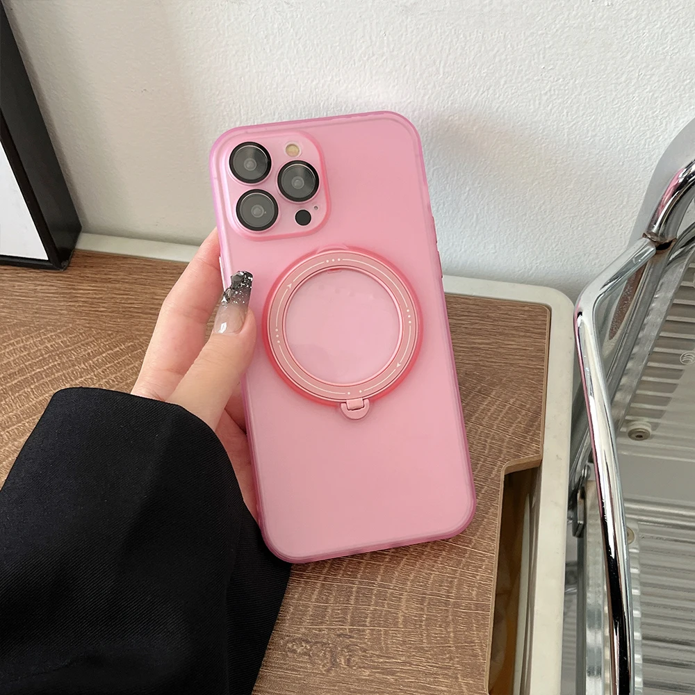 

Магнитный чехол для телефона с вращающимся кронштейном на присоске для iPhone 15, 14Plus, 13, 12, 11Pro Max, Magsafe, чехол с защитой от падения и беспроводной зарядкой