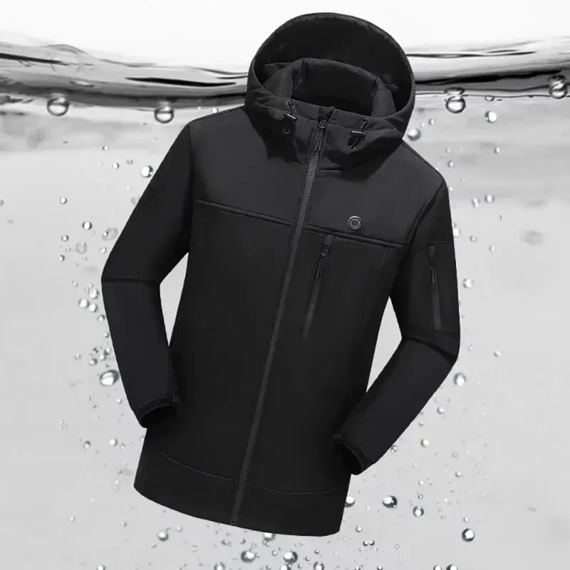 Chaqueta térmica с инфракрасным USB для мужчин и женщин abrigo de Moto eléctrico chaleco térmico ropa invierno 10