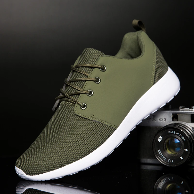 

2022 New Running Shoes Men Mesh Breathable Sneakers Lightweight Lace-up Casual Walking Tennis Shoes Fashion Summmer Men Sneakers