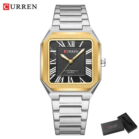 CURREN мужские кварцевые часы из сплава
