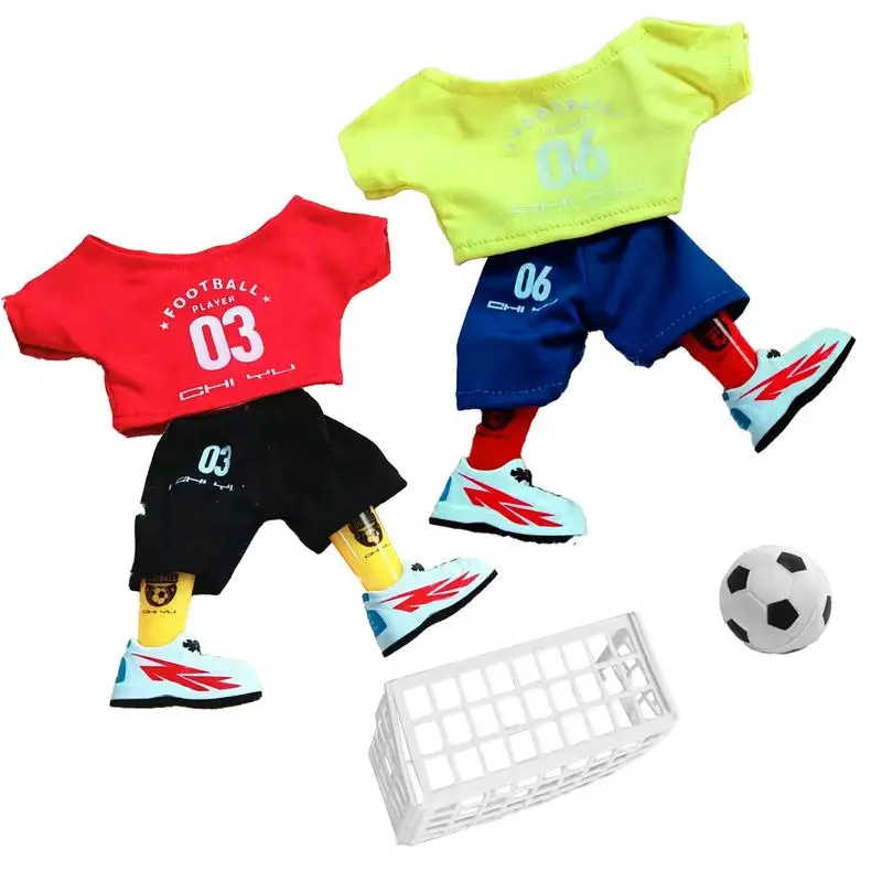 Футбольный комплект на палец забавные куклы футбольный набор детские игрушки