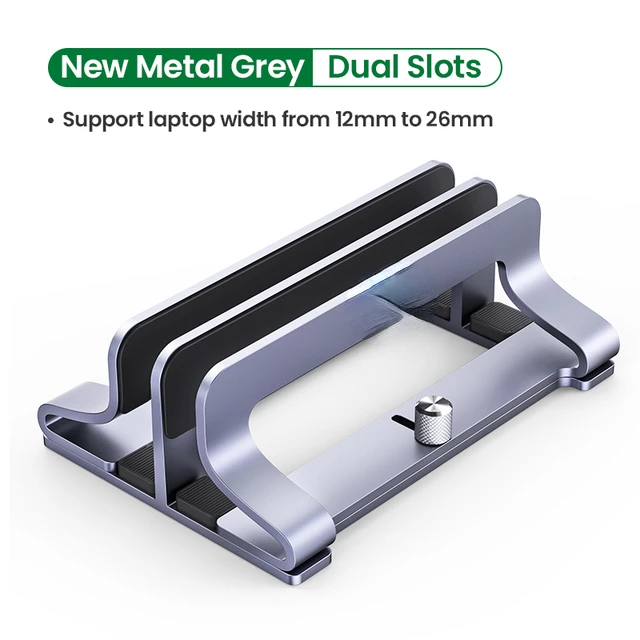 

Vertical Laptop Stand Holder Foldable Aluminum Notebook Stand Laptop Tablet Stand Support For Macbook Air Pro PC 17 inch