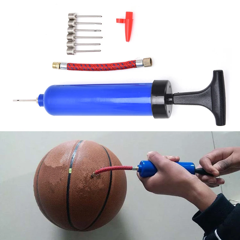 

1 Set New Plastic Inflator Ball Pump Needles Valve Adapter Set For Basketball Football Wholesale