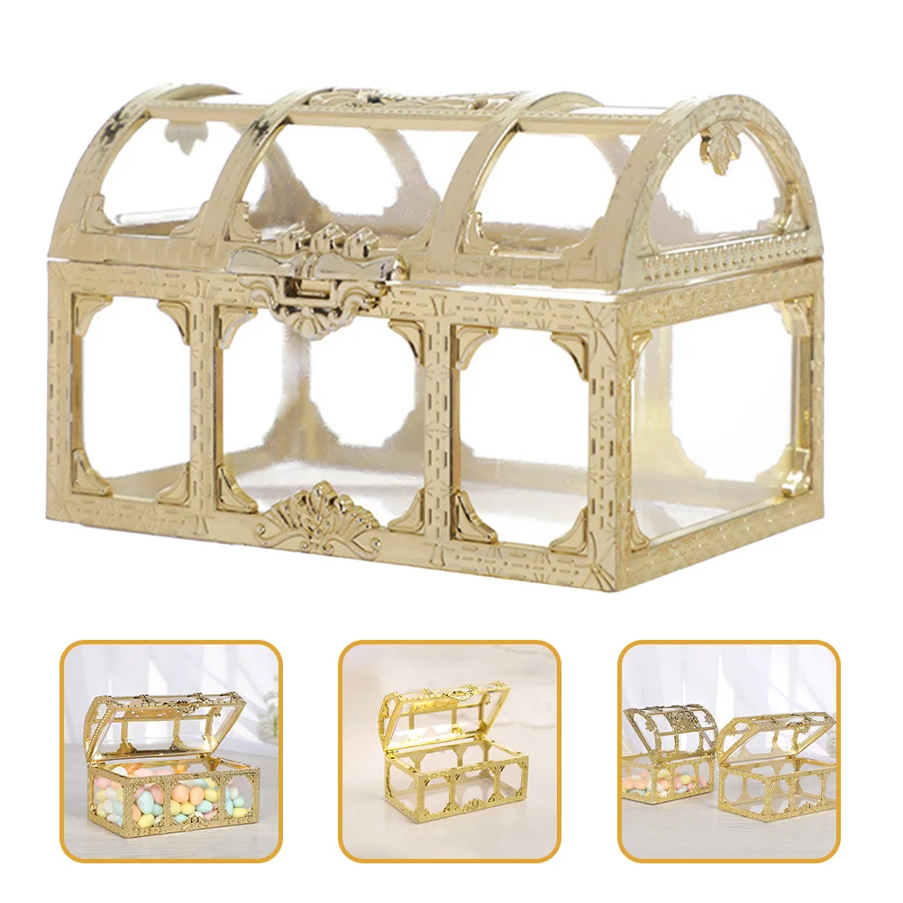 

3pcs Bridal Shower Gifts Candy Cases Wedding Boxes for Reception Gift Cases