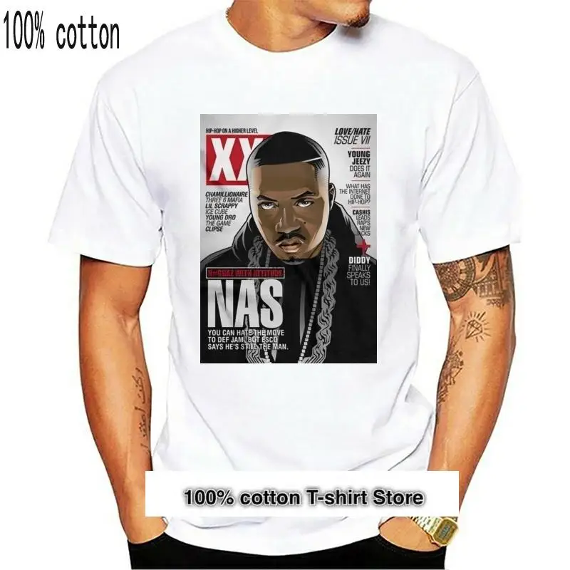 Nueva camiseta de NAS Queen QUEENSBRIDGE N O R E Jadakiss-Camiseta de verano, camiseta de marca, Fitness, Culture