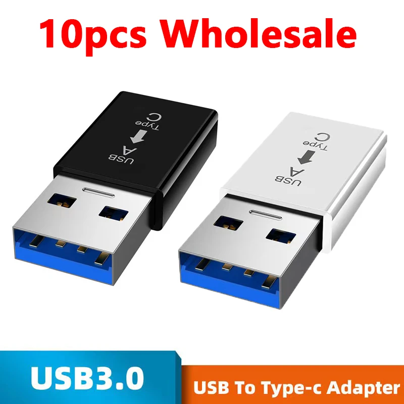 

10 шт., переходник с Type-C на USB 3,0