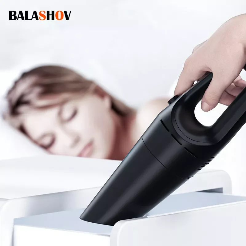 

NEW2023 Portable Wireless Mini Car Vacuum Cleaner With 5000PA Super Suction 2000MAH Battery Rechargeable For Home Pet Hair Offic