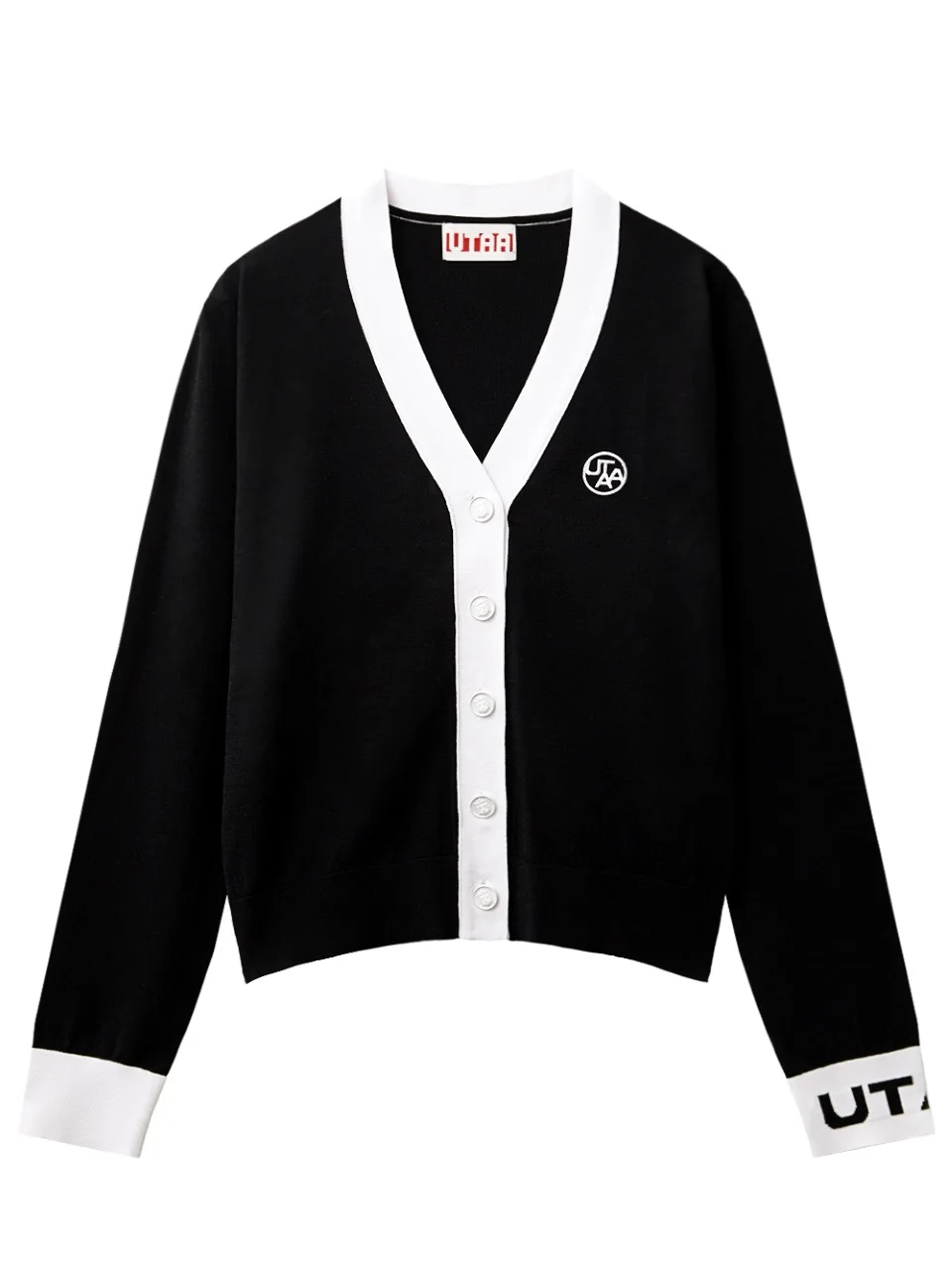 Лето 2024 новая женская куртка для гольфа Utaa холодная вязаная с длинным рукавом