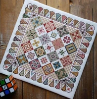 diy embroidery cross stitch kits craft needlework set unprinted canvas cotton thread home puzzle diamond cube world 43 43