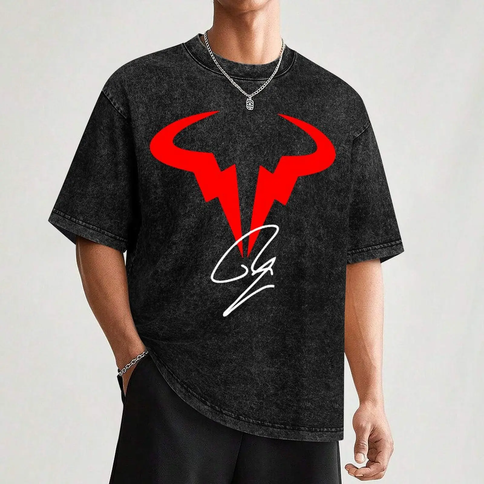 Футболка Rafale nadal Signature Essential новые подарки и футболки забавная рубашка хлопковые