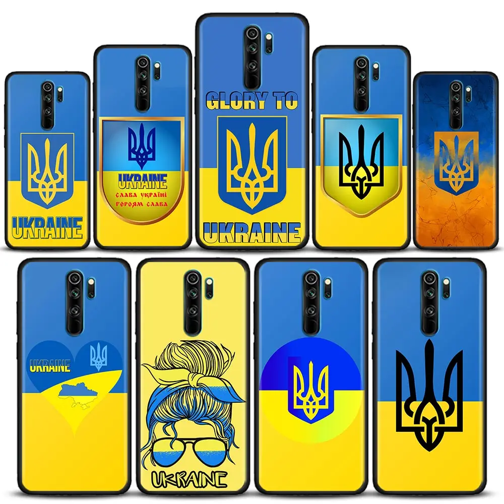 

Black New Ukraine Flag pattern Phone Case For Redmi K50 K40 K40S Gaming 10C 10 9T 9C 9A 9 8A 8 7A 7 6A 6 Pro Plus Xiaomi Cover