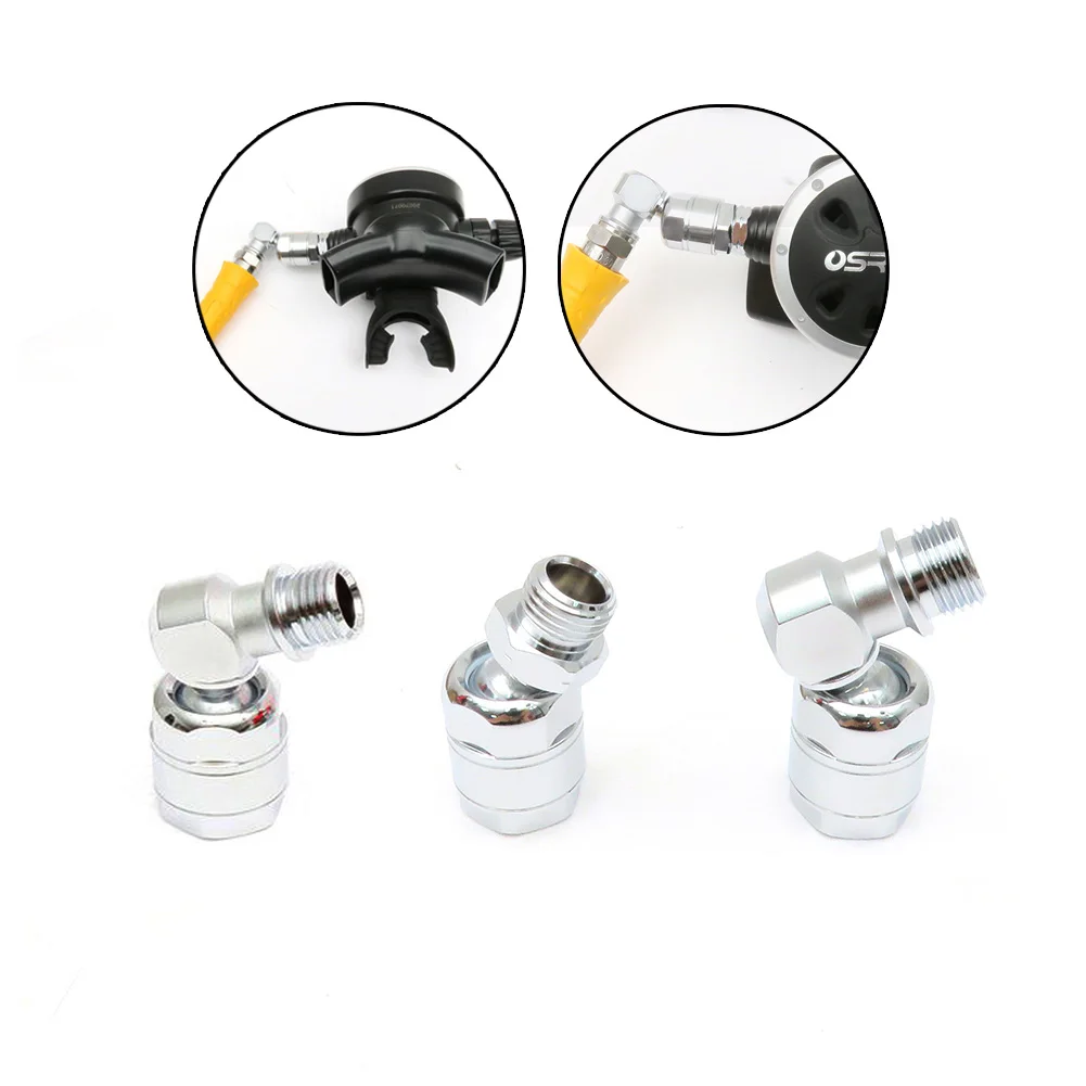 

1pc 360 ° Scuba Diving Regulator 2nd Sencond Stage Regulator Octo Swivel Connector Durable Water Sport Diving Equipment